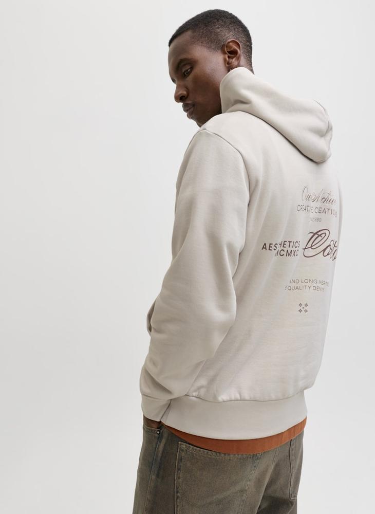 جاك اند جونز سترة بغطاء رأس بقصة فضفاضة - Image 3