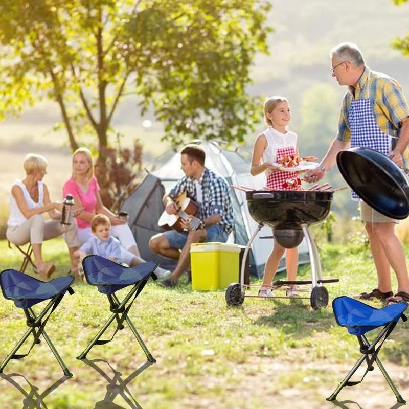 Kavid Cloth Folding Camping Chair Portable Compact for Outdoor Travel Beach Picnic Hiking Backpacking Stool - Image 2