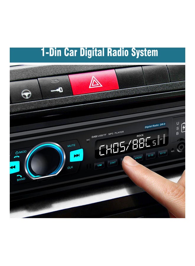 NIBEMINENT FM Receiver Car Digital Radio System V7927_P Black  - Image 2