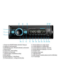 نيبمينينت جهاز استقبال راديو FM رقمي للسيارة V7927_P أسود  - Image 4