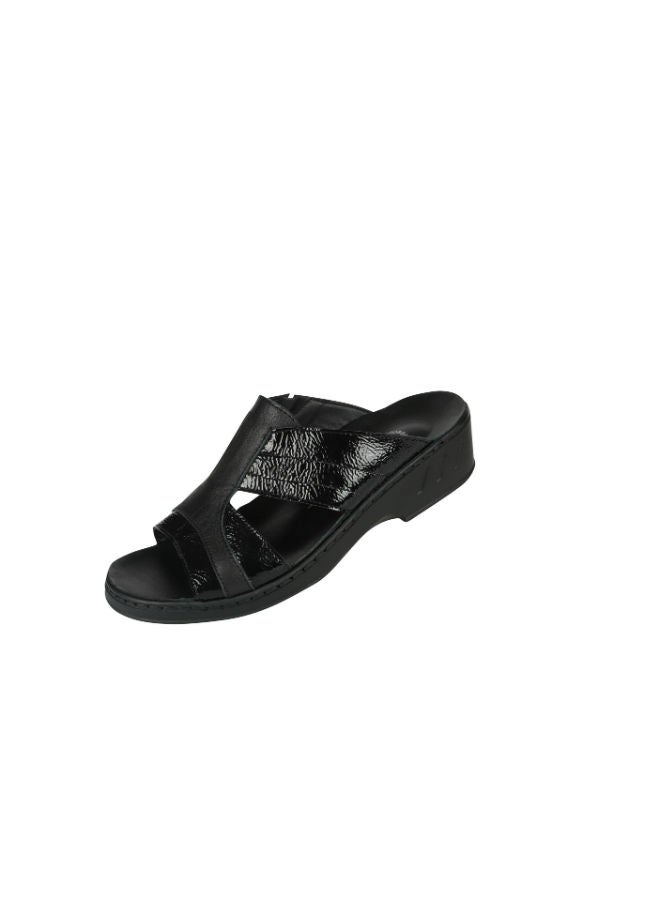 Josef Seibel Ladies Comfort Wedge Sandals 08821-AR625100 Black 36 - Image 3