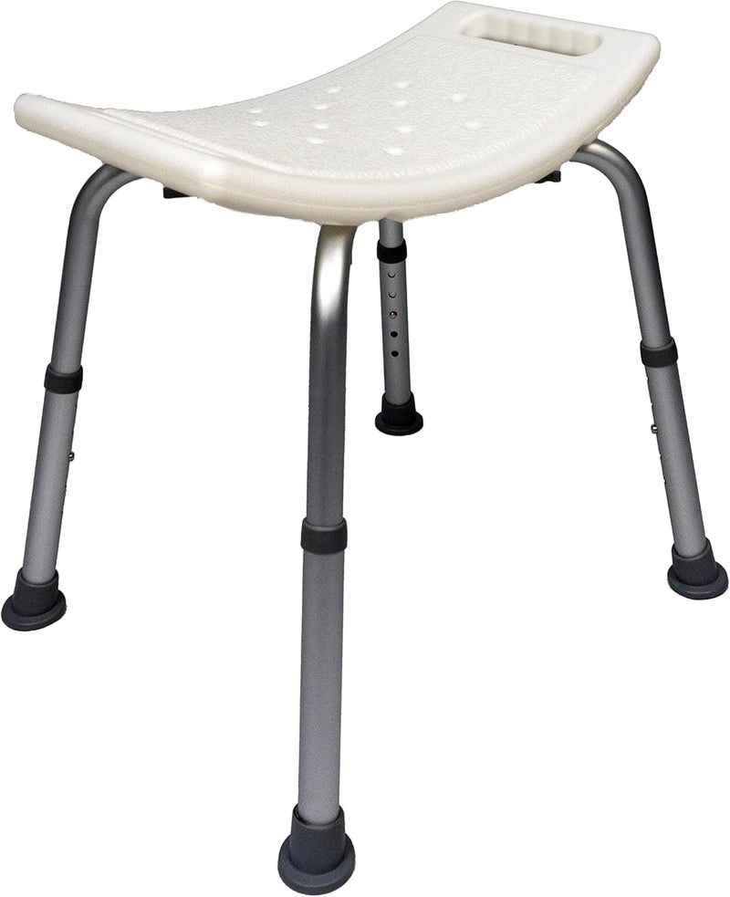 Rehamo Shower Chair Stool, Bathroom Stool for Elderly & Disabled, Medical Bath Stool for Seniors with Comfortable Shower Seat, Patient & Hospital Bathroom Chairs or Bath Chairs for Handicap & Adults - Image 1