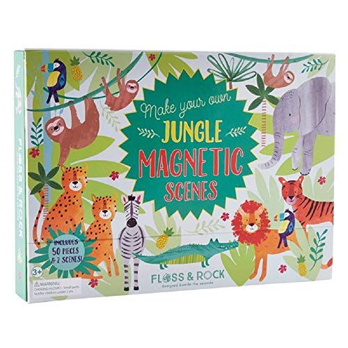 Floss Rock Magnetic Scenes Playset Jungle - Image 1