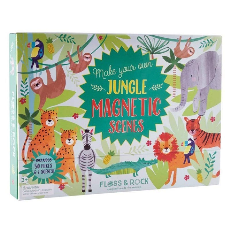 Floss Rock Magnetic Scenes Playset Jungle - Image 3
