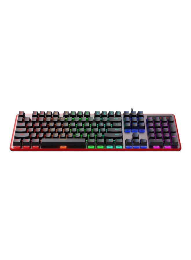 هافيت لوحة مفاتيح ميكانيكية للألعاب بإضاءة خلفية بمفاتيح تعليق KB870L - Image 5