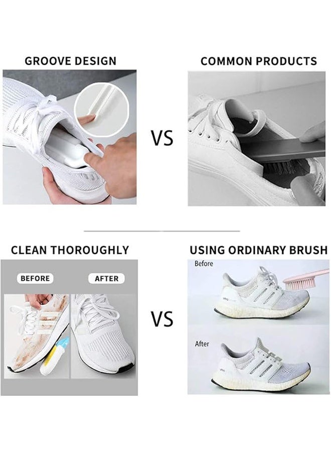 Professional Cleaning Shoe Brush, Multifunctional Long Handle Brush Cleaner, Hangable Soft Bristle Shoes Cleaning Scrubber - Image 5