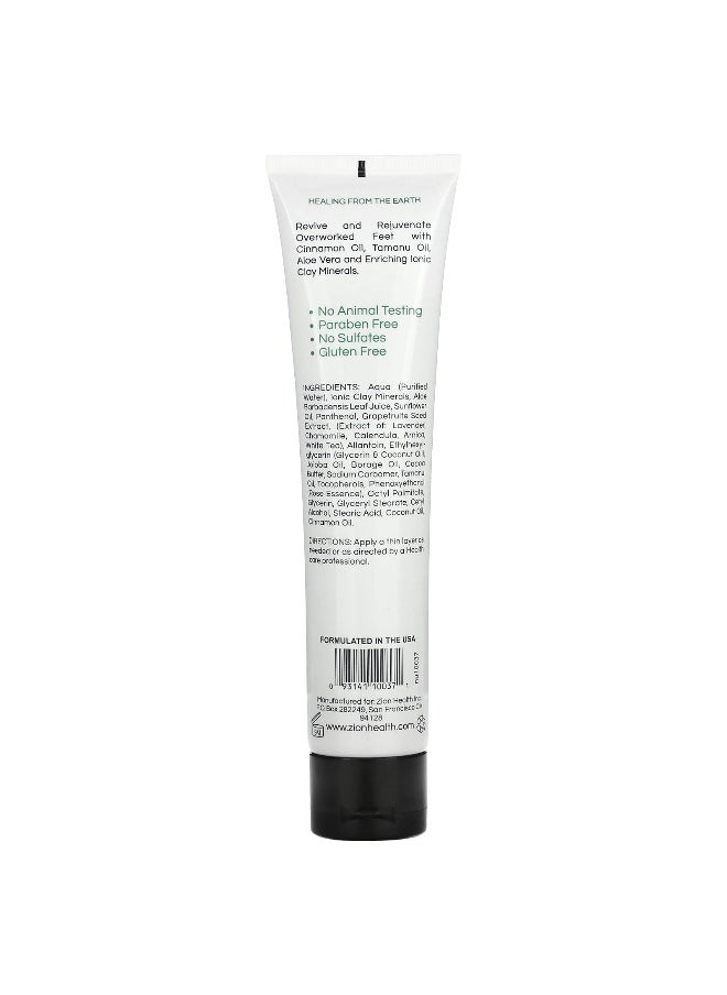 Zion Health Zion Health, Ancient Clay,  FeetTreat Xtreme, Cinnamon Oil, 4 fl oz (120 ml)  - Image 2