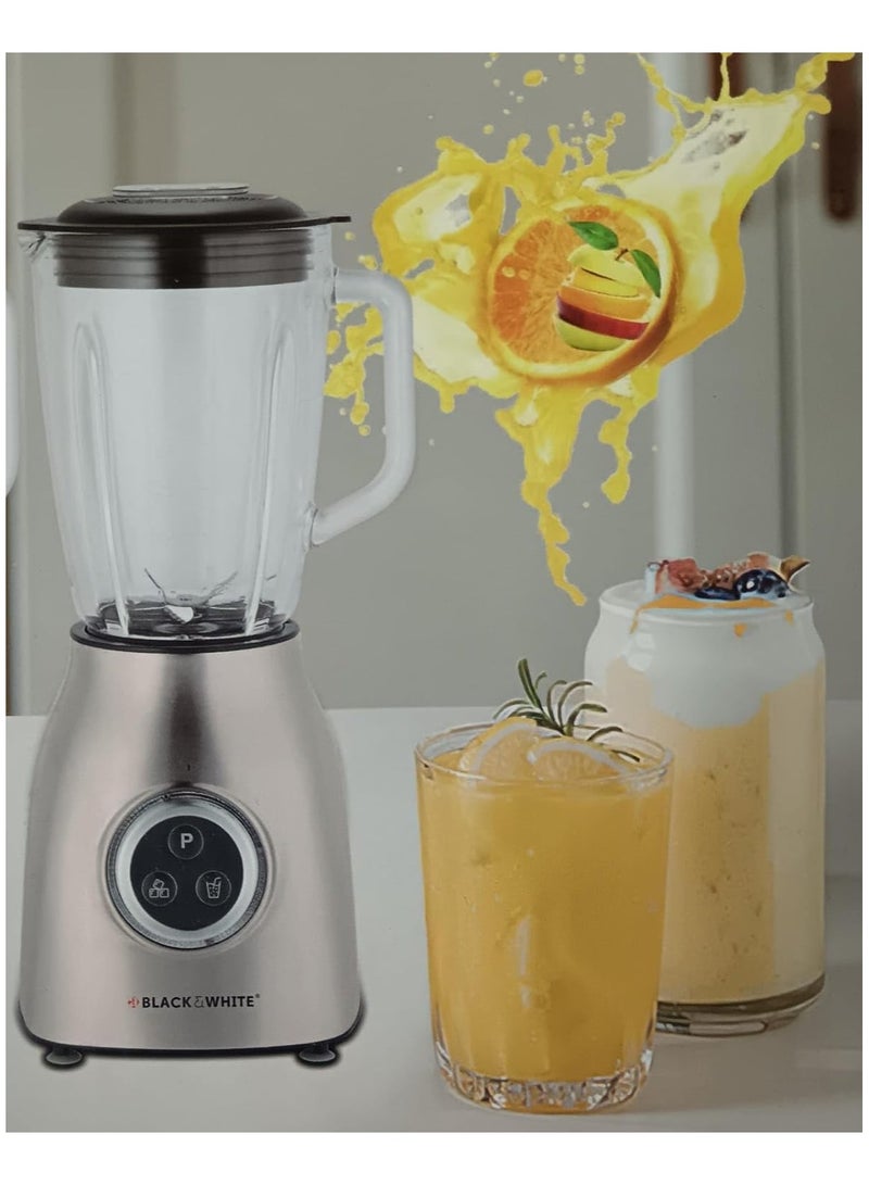 BLACK & WHITE Table blender with 17 speeds control and Ice breaking function | BWBL9108G - Image 3