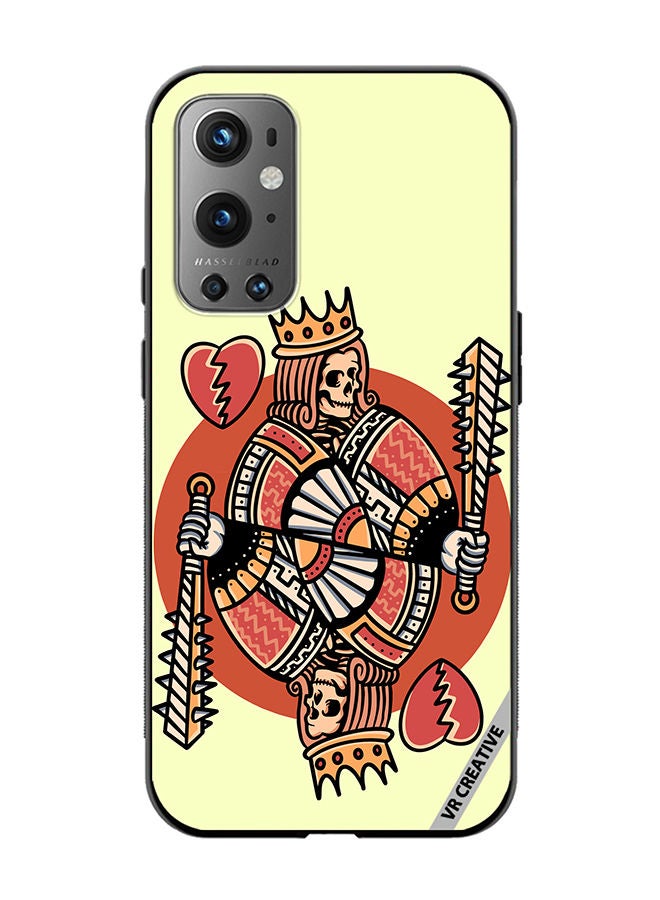 VR CREATIVE Protective Case Cover For OnePlus 9 Pro King Suit Design Multicolour - Image 1