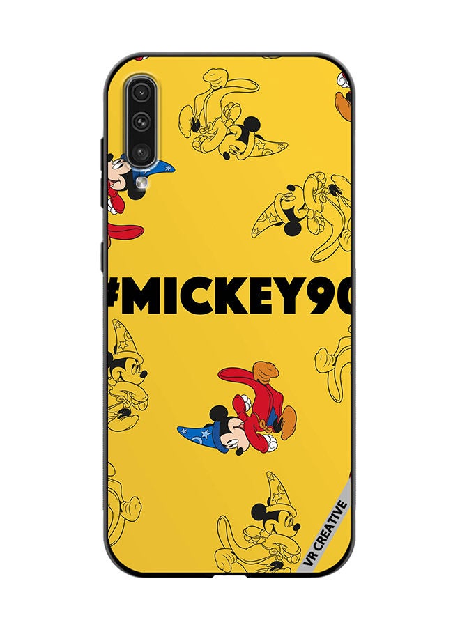 VR CREATIVE Protective Case Cover For Samsung Galaxy A70/A70s Mickey 90 Design Multicolour - Image 1