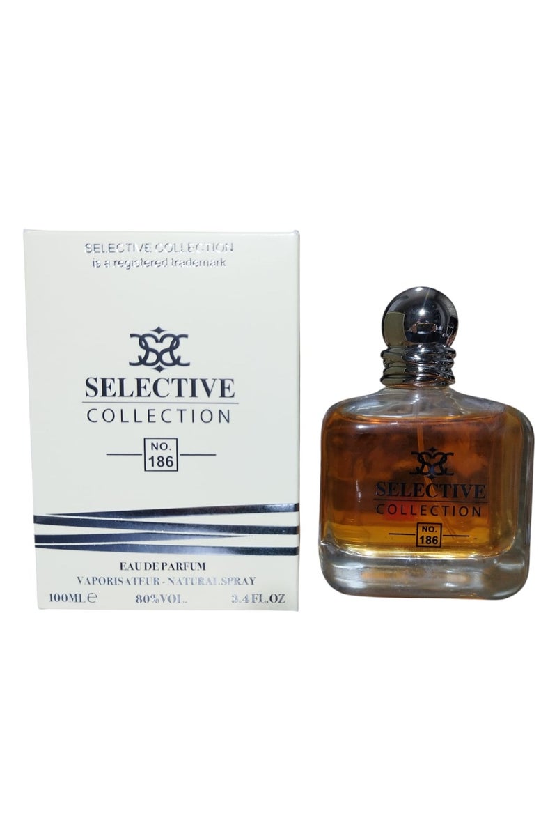 Selective Collection NO. 186 Eau De Parfum For Women - 100 ML