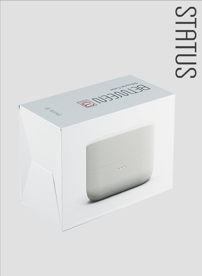 Status Audio Silicone Protective Case Cover for Headphones - for Between 3ANC Earbuds [Bone (White)] - Image 2