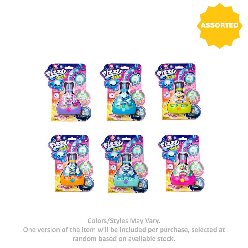 SilverLit Fizzy Pets Bottle Interactive Toy (10 x 15 cm, Assorted) - Image 1