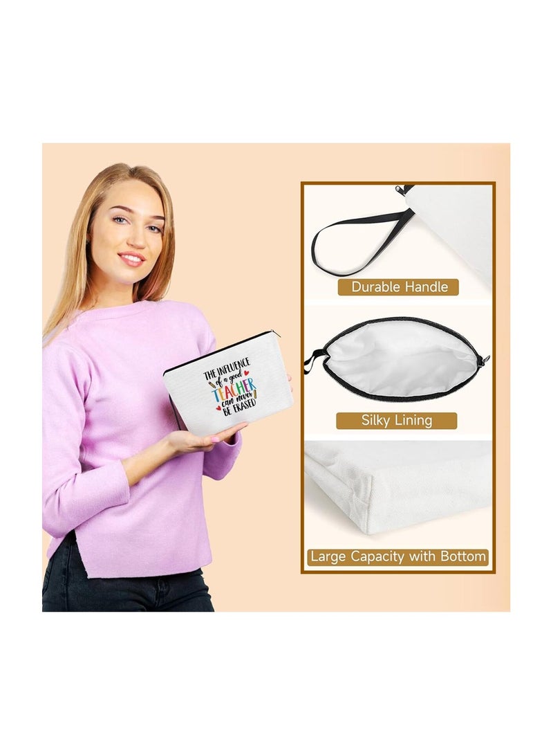 PRINTSHOP4ME Teacher’s Appreciation Pack of 4 Combo Gift Set – Travel Mug, Cosmetic Bag, Teddy Bear Combo Set – Teacher Thank You Gift – Gift for Teacher’s Day, Mentors, and Educators - Image 5