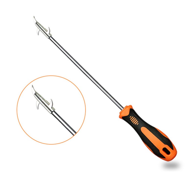 Car tire clear stone hook multi-function tire stone cleaner stone cleaning hook car tire to stone cleaning tool Cross from (without pockets) - Image 1
