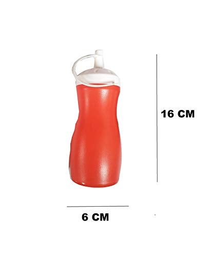 advancedestore Plastic Sauce Squeeze Bottle 250ml 15 cm Long 400 ML Each Pack of 3 Pieces - Image 3