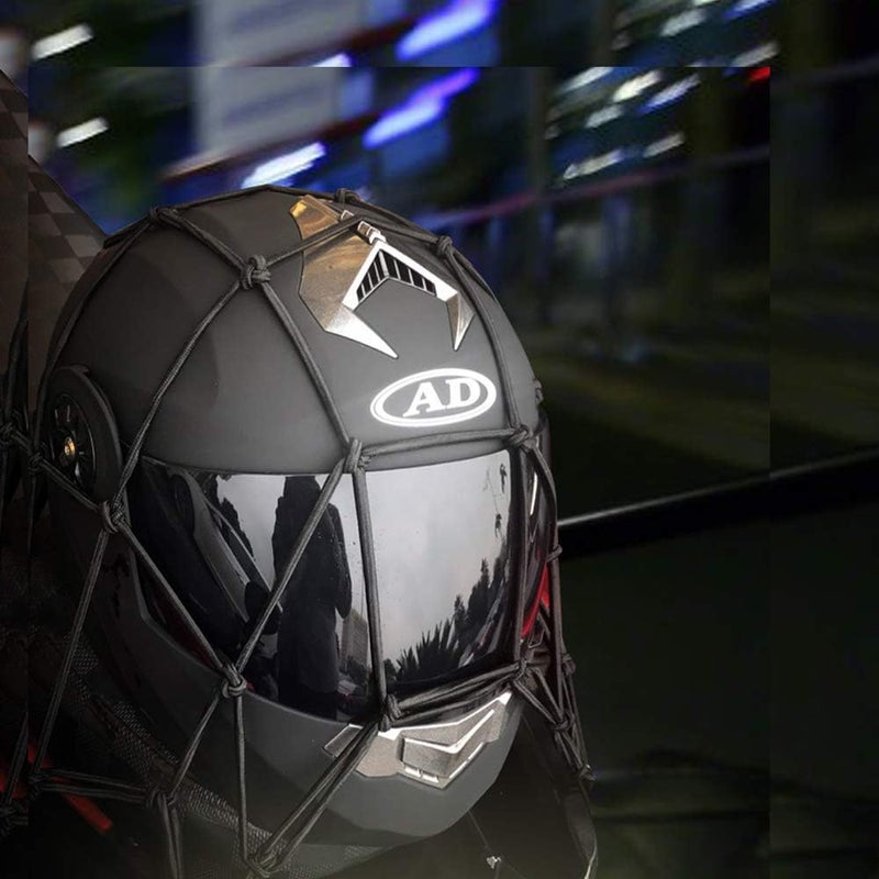 ZMFLL 15"x15" Motorcycle Cargo Net with Adjustable Hooks - Image 3
