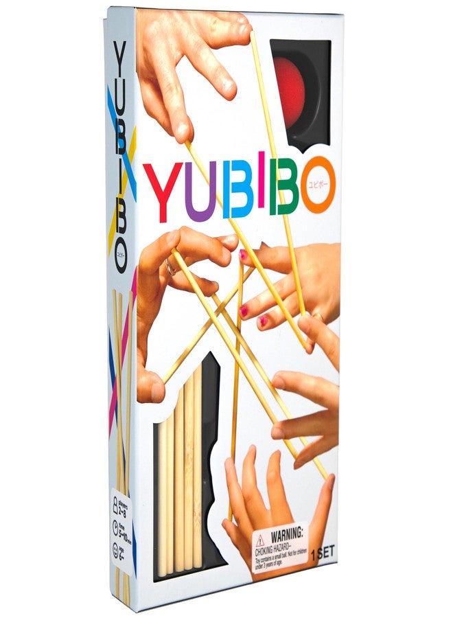 كيس لعبة KESS: Yubibo - لعبة جماعية تعاونية، توصيل الأيدي عبر الأصابع والعصي، لعبة مهارة وتوازن، تحديات ثبات اليد، مناسبة للعائلة من عمر 6 سنوات فما فوق، من 2 إلى 8 لاعبين - Image 1