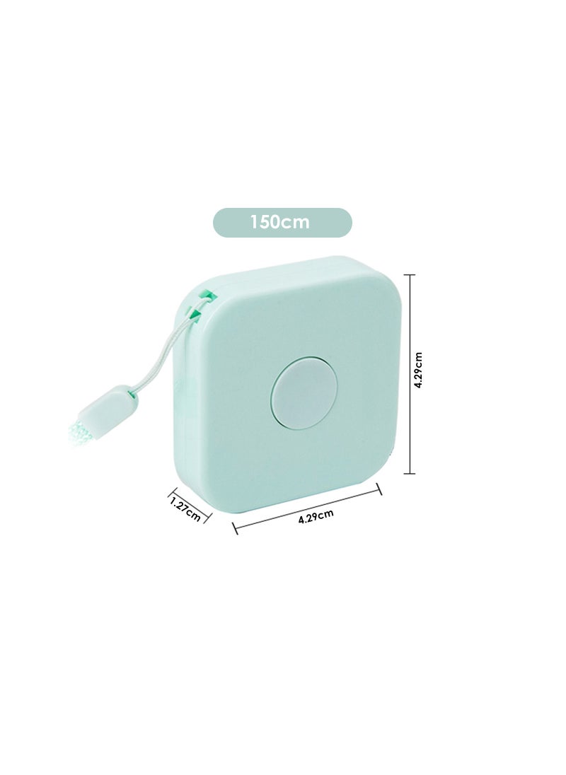 AIWANTO - 2-Piece Cute Soft Tape Measue Retractable Soft Tape for Sewing Tailor Fabric Measurements - Image 1
