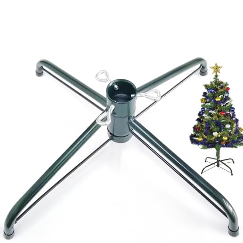 EasyBravo Christmas Tree Stand for 4 to 6 Foot Trees Artificial Christmas Tree Stand - Image 1