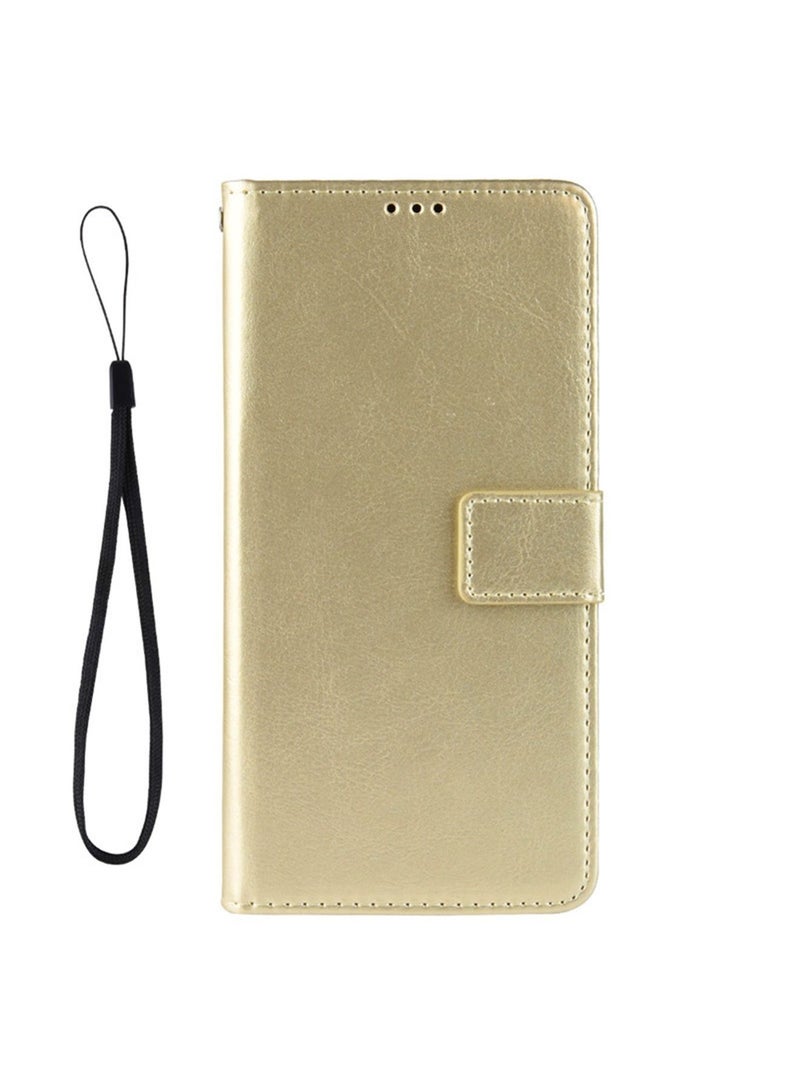 Tecno Spark 10 Pro 4G Case Cover PU Leather Flip Wallet Cover With Card Slots Holder Shockproof Soft Back Cover with Non-slip Anti-Scratch Mobile Phone Full Body Accessories Protector  - Image 1