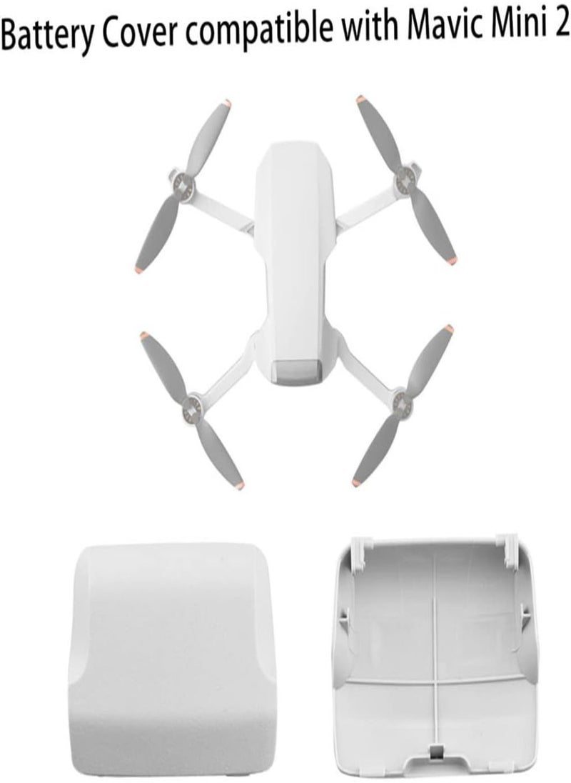Drone Battery Cover Quadcopter Battery Protective Cap Parts Compatible with DJI Mavic Mini 2, Drone with Camera Accessories, Mini Drone Parts