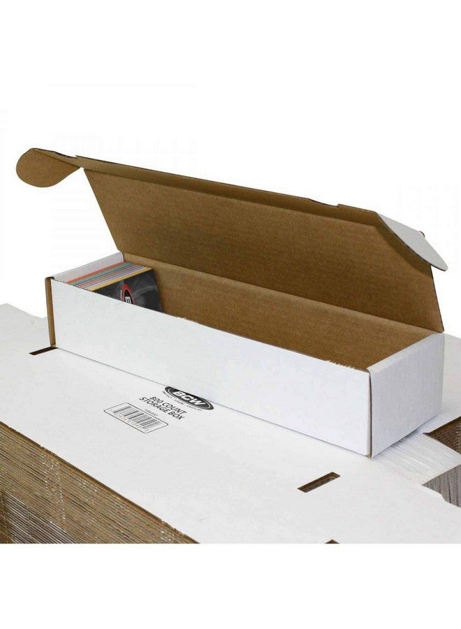 BCW 800 Count Trading Card Storage Box - 10 Pack | Cardboard Organizer For Baseball, Basketball, Football Cards, Mtg, Pokemon | Card Game Storage & Protection | Card Storage Box | Assembly Required - Image 1