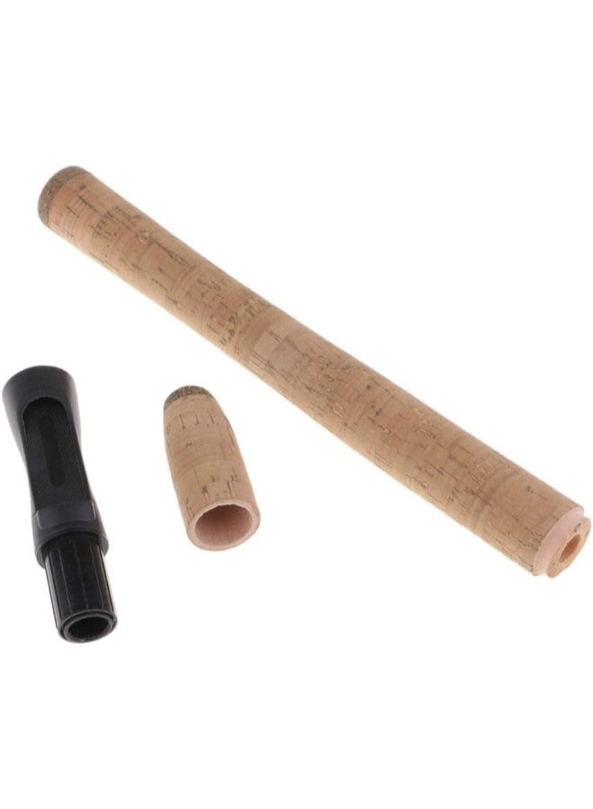 Cork Fishing Rod Handle Set Reel Seat DIY Spinning Rod Parts Building Repair - Image 1