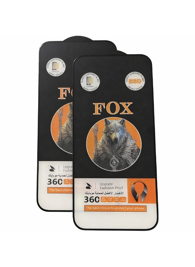 فوكس إسكرينة FOX لهاتف Honor X9D عالية الجوده – عبوة 2 قطعه ، حمايه ضد الكسر والخدوش، مقاومة للبصمات، وضوح HD، وقيمة ممتازة مقابل السعر - Image 2