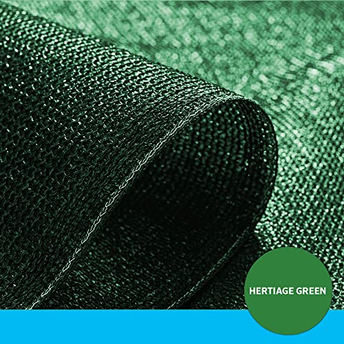 Coolaroo 90% UV Block Heavy Duty Sun Protection Fabric - Breathable Outdoor Shade Cover for Pergolas, Patios, Pets, Vehicles, and Play Areas, Tear-Resistant HDPE, 6ftx15ft Roll, Heritage Green - Image 5