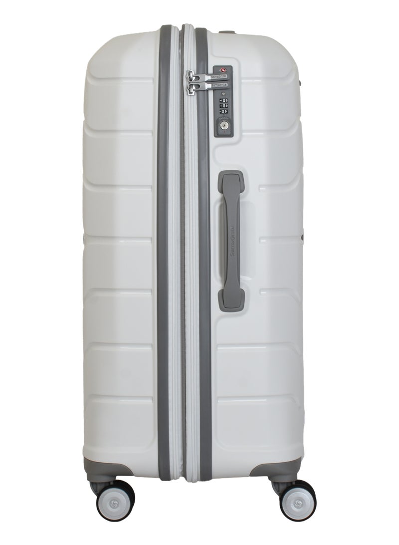 سامسونايت حقيبة سفر فري فورم 68/24 صلبة بعجلات دوارة – لون أبيض - Image 2