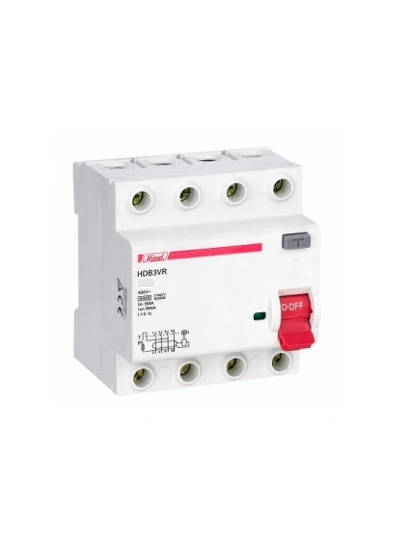 Himel Himel 100A 4P 30MA Earth Leakage Circuit Breaker 