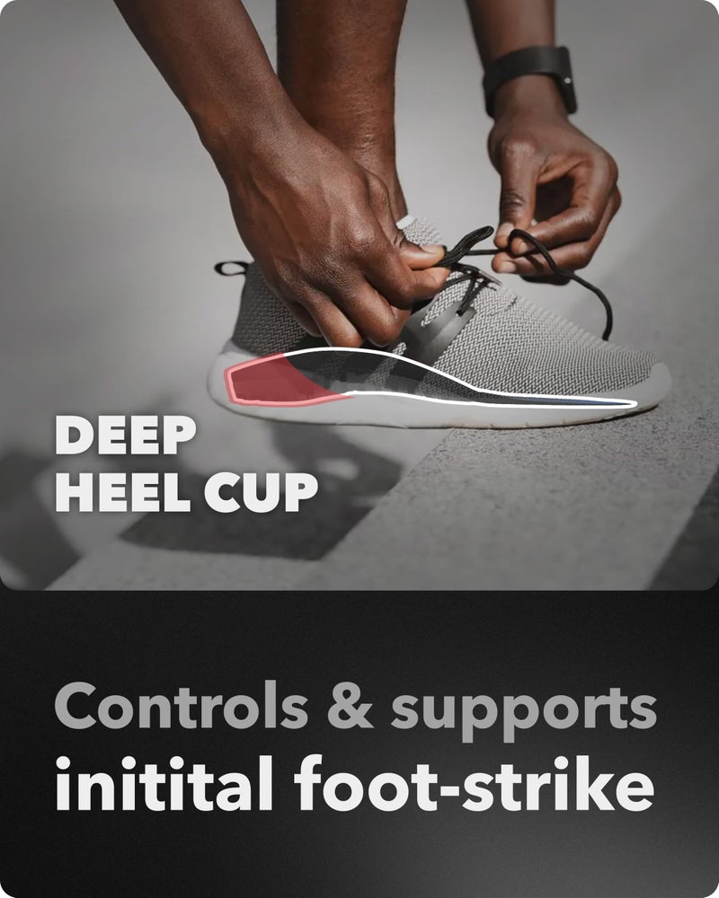 Spenco PolySorb Heavy Duty Insoles - Performance Foam Shoe Inserts w/ 4-Way Stretch Fabric & SpenCore Layer for Shock Absorption, Odor Control & All-Day Comfort & Stability - Fits Most Shoes - Image 5