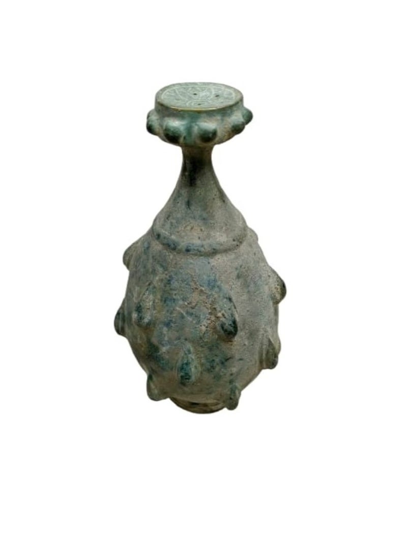 Antique Seljuq Period Decorative Vessel - 17cm