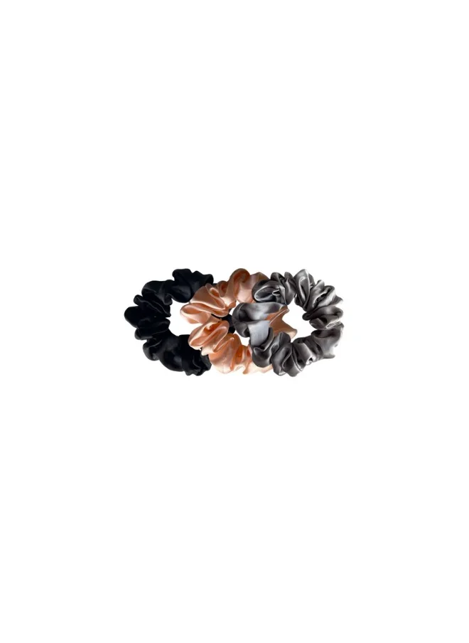 هير اسينشيالز Silk Scrunchies - Medium