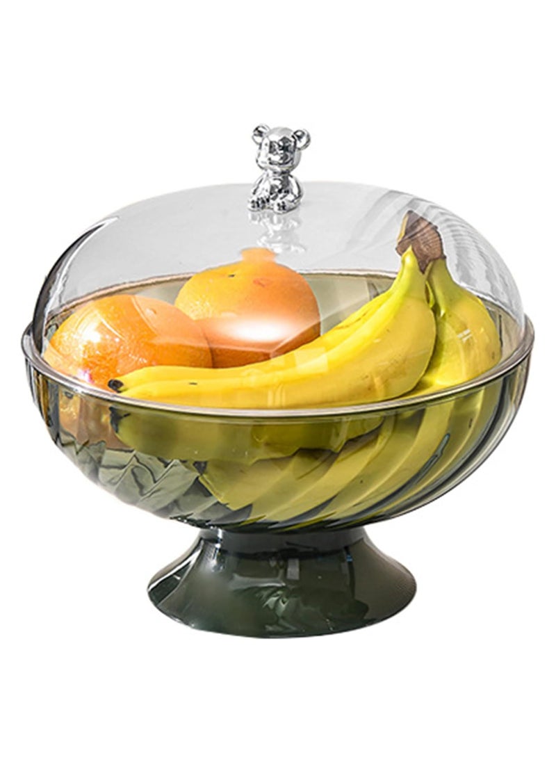 DubaiGallery Fruit Basket with Lid- Premium-Style Fruit Stand Fruit Bowl | Snack Basket for Living Room, Coffee Table  - Image 1