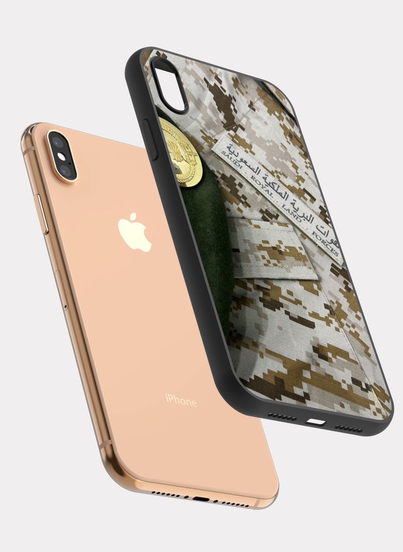 PXLAAT iPhone X MAX case cover Saudi Land Forces - Image 2
