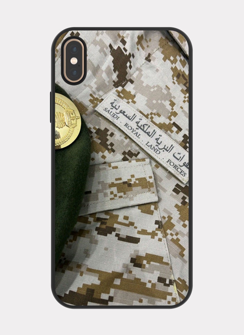 PXLAAT iPhone X MAX case cover Saudi Land Forces - Image 1
