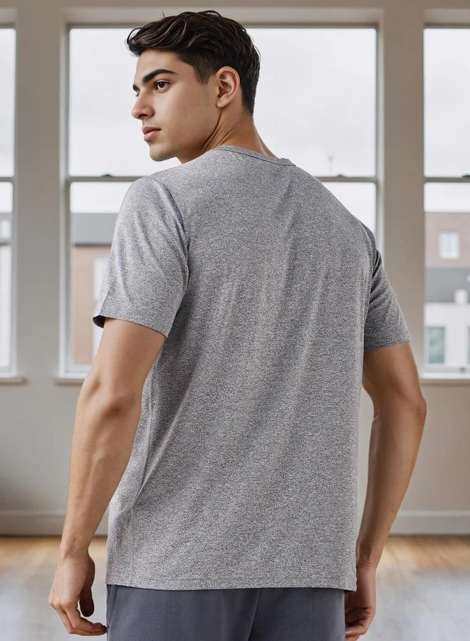 Splash Active Crew Neck T-shirt with Short Sleeves