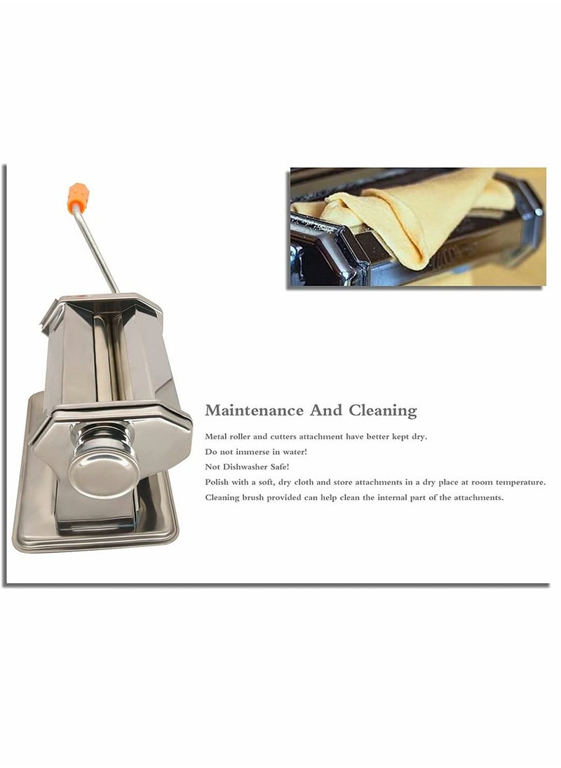 null - Clay Roller Machine Clay Presser Machine with Polymer Clay Cutters Clay Conditioning Machine 15 cm 5.91 Inch Wide Roller Thin 1 to 3 MM 6 Thickness Options for Craft Projects Clay Tools - Image 1