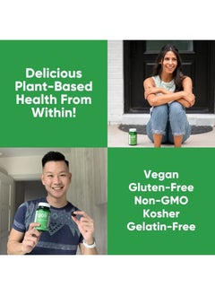Goli SuperGreen Vitamin Gummy - 60 Count - Essential Vitamins and Minerals - Plant-Based, Vegan, Gluten-Free & Gelatin Free - Health from Within, Pack of 1  - Image 5