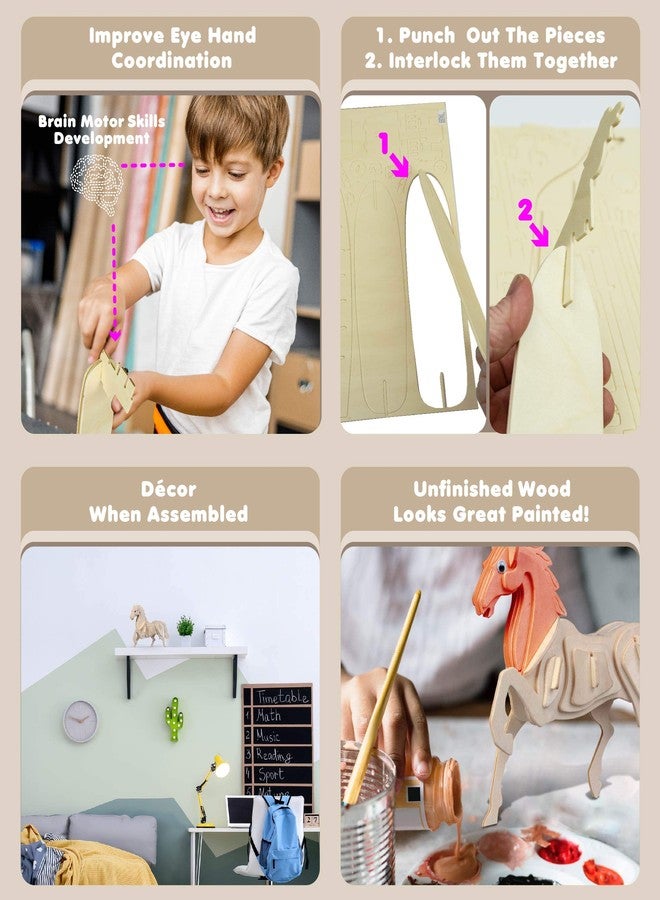 Puzzled 3D Puzzles - Horse - Image 3