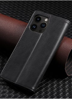 Suteni Flip Cover Card Slots Leather Phone Case for iPhone  - Image 2