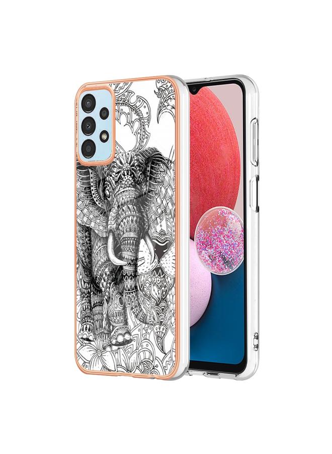 S-TOP Case For Samsung Galaxy A33 5G Electroplating Marble Dual-side IMD Phone Case - Image 1