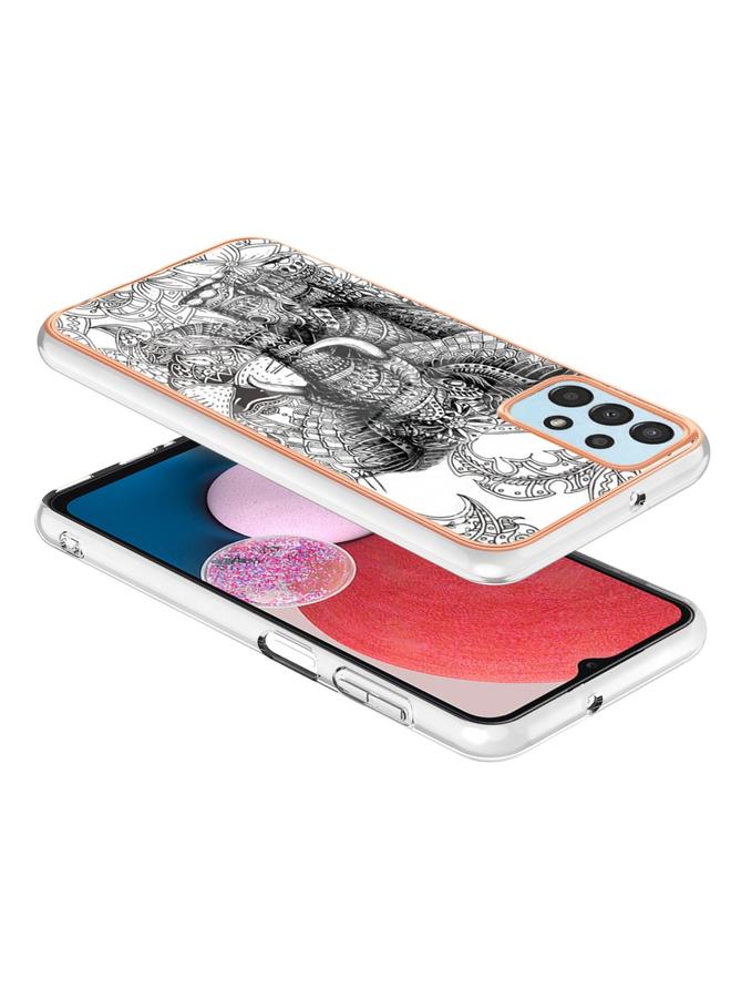 S-TOP Case For Samsung Galaxy A33 5G Electroplating Marble Dual-side IMD Phone Case - Image 4