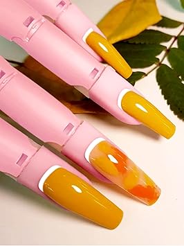 Deciniee Practice Hand for Acrylic Nails 3 Pcs Adjustable Pink Practice Finger and 200Pcs Replaceable Nail Tips WhiteTransparent Professional Nail Hand Practice Model for Manicure Nail Art - Image 5