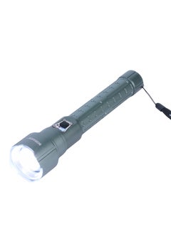 SONASHI Rechargeable LED Torch with Zoom Function | 8000mAh Battery with Type-C Charging | 1500 Meters Long Coverage | Hyper Bright 20-Watt Laser LED with 4 Hours Continuous Working | LED Flashlight for Camping & Hiking | SLT-387Z Silver  - Image 5