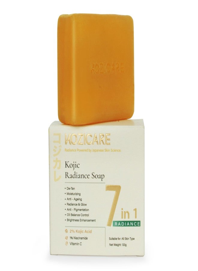 Kozicare Kojic Radiance Soap 120 g | Kojic Acid Skin Lightening | Anti Aging Luxury Soap | Suitable for All Skin Types | Natural Ingredients - Image 1