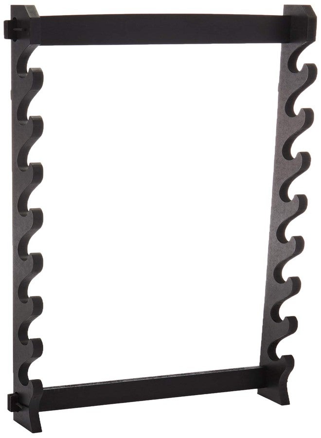 MASTER USA WS-8W 8-Tier Wall Mount Sword Stand , Black - Image 1
