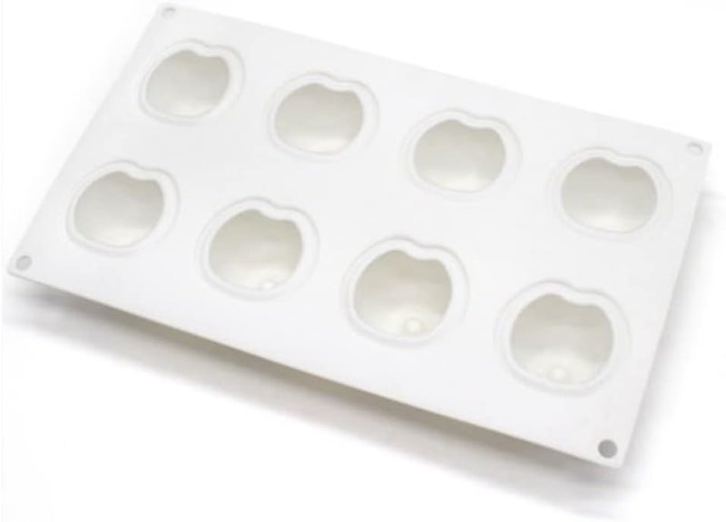 mostsom Silicone Mold Dessert Silicone Cake Mold For Baking Fondant Mould Fruit Shape Sugar Candy Jelly Bakeware Chocolates Mould (Cherry D_11.68x6.84x1.84 inch) - Image 3